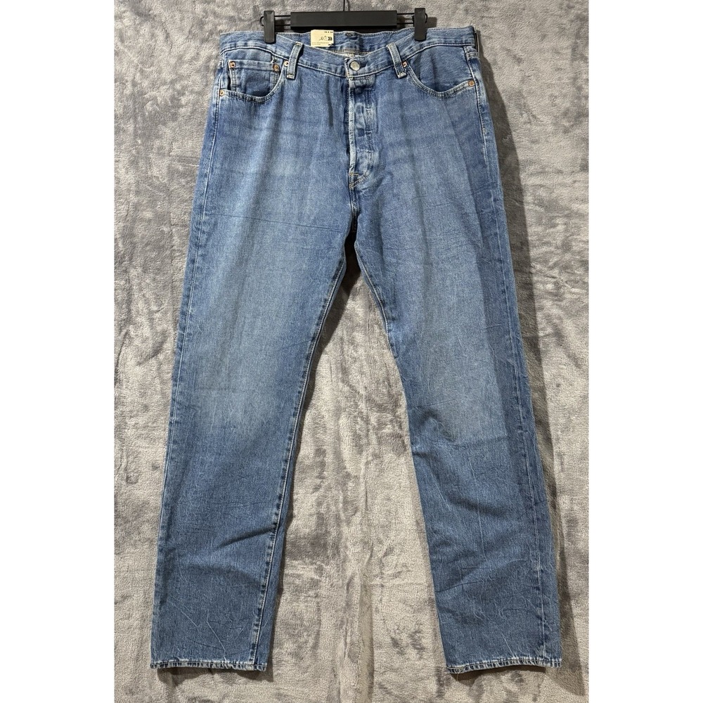 Levis 501 Premium Original Jeans Button Fly Straight Leg Denim Men's Sz W36xL34
